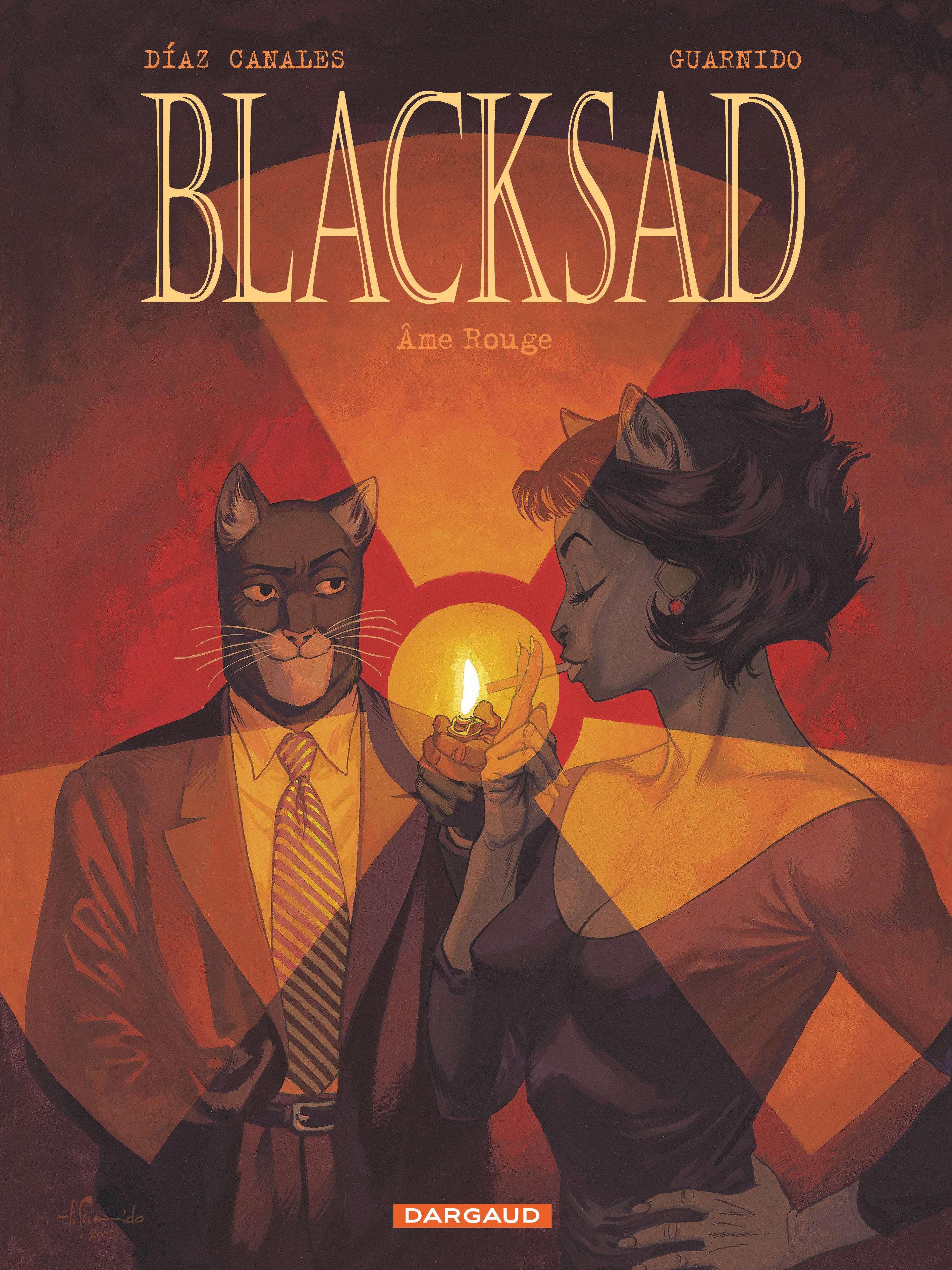 Blacksad – Tome 3 – Âme rouge - couv