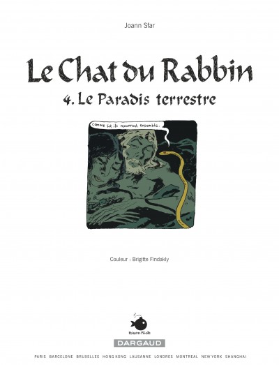 Le Chat du Rabbin