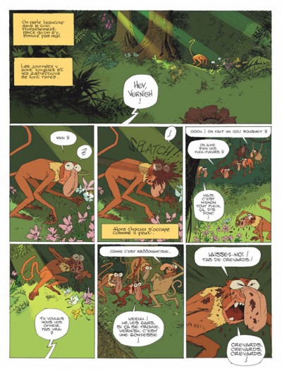Le Singe qui Aimait les Fleurs