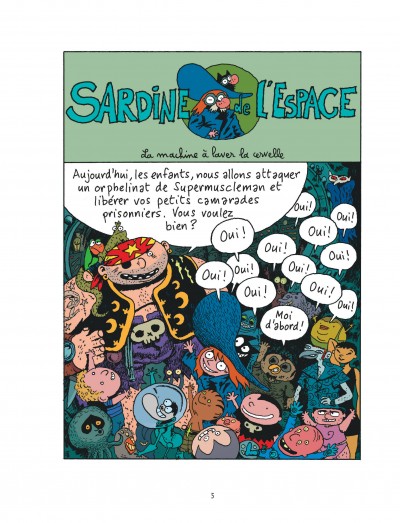 Sardine de l'espace
