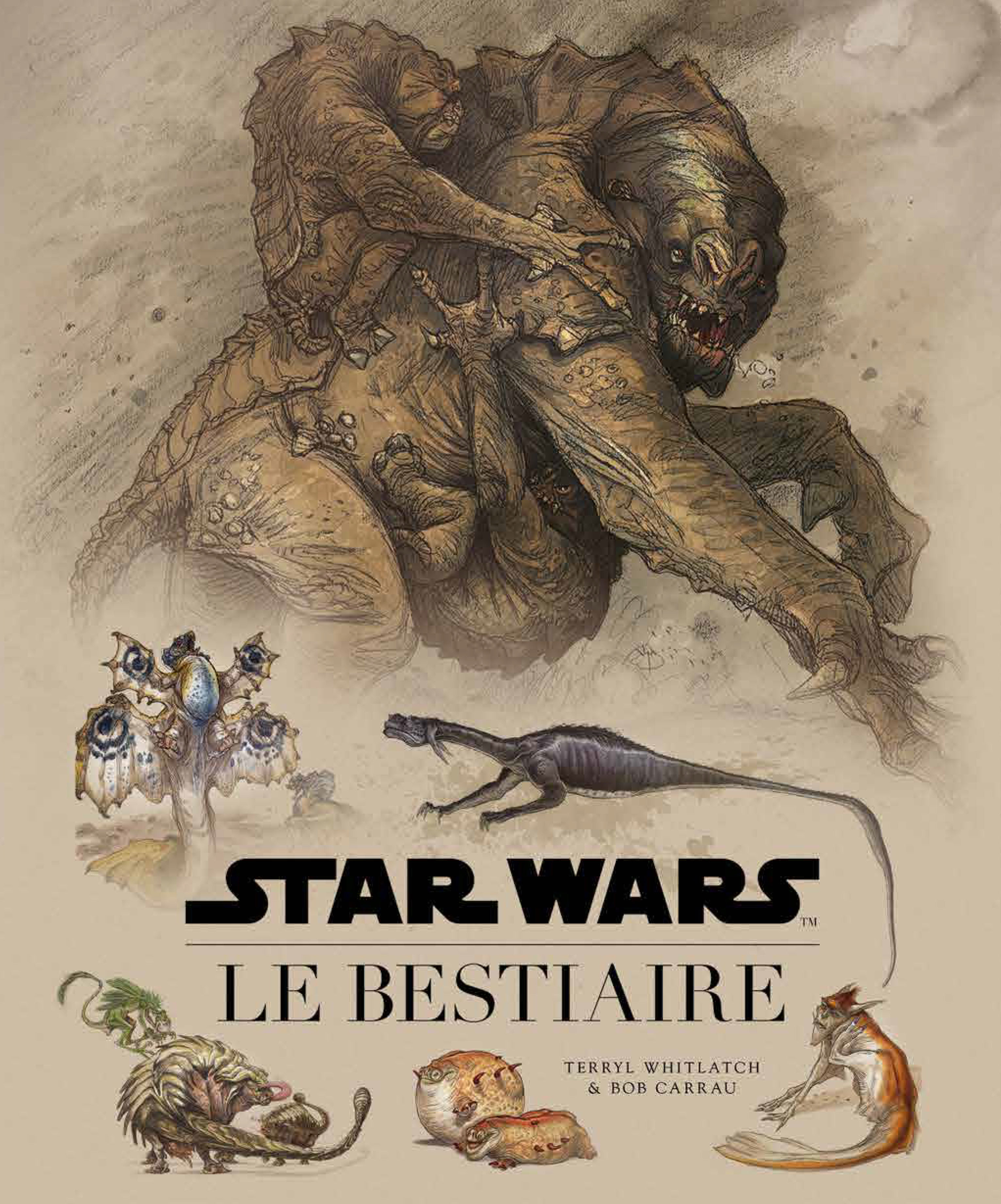 Star Wars : Le Bestiaire - couv