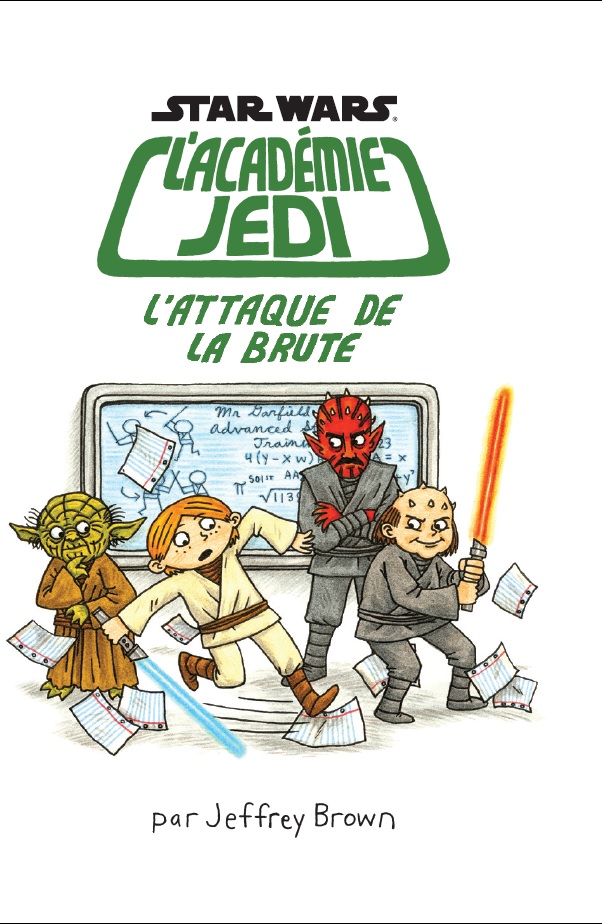 Star Wars - Académie Jedi – Tome 3 – L'Attaque de la brute - couv