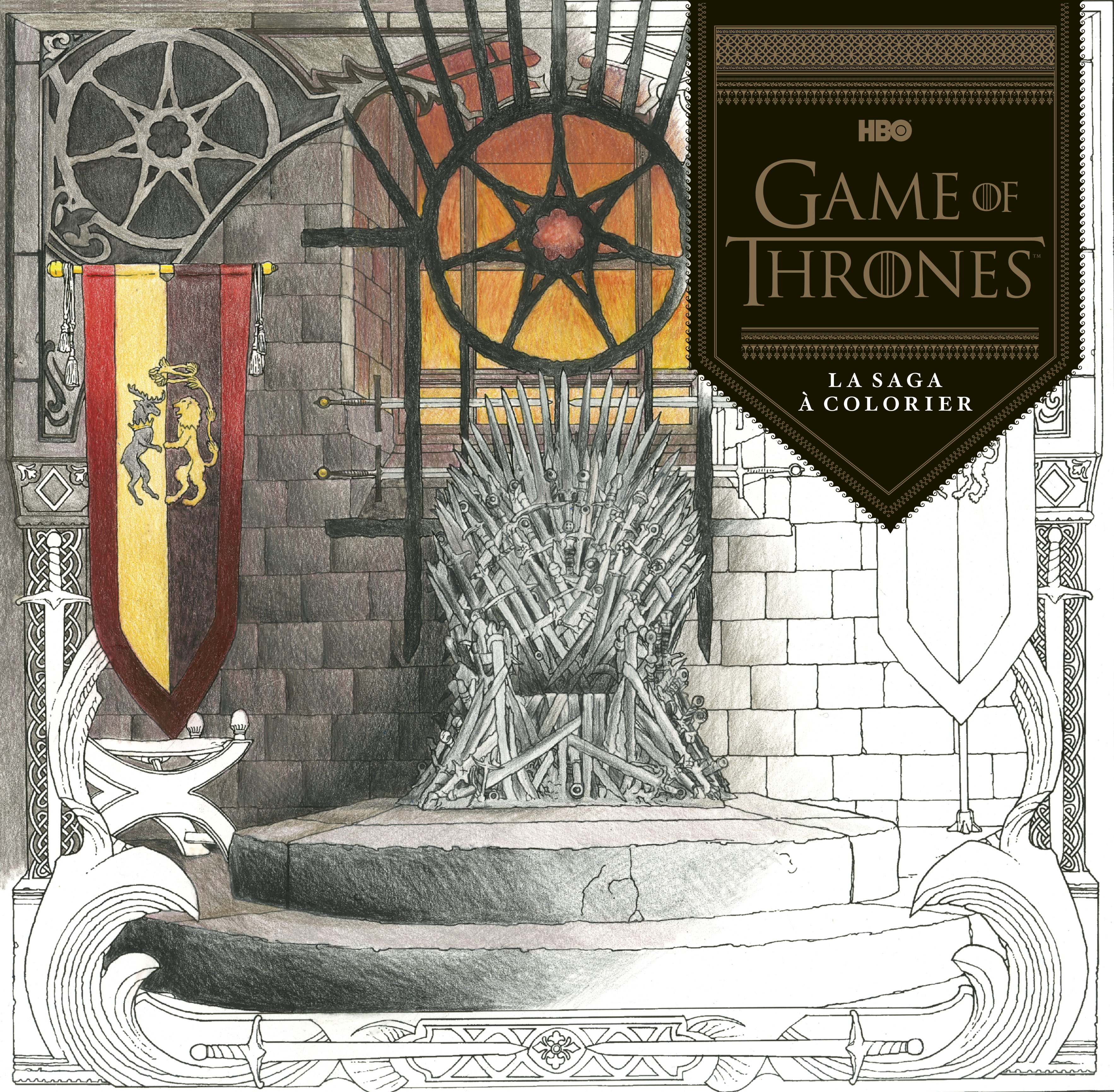 Game of Thrones : Le Livre de coloriages pour adulte – Game of Thrones : Le Livre de coloriages pour adulte - couv