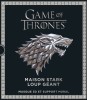 Game of Thrones : Masque et support mural – Tome 1 – Game of Thrones : Maison Stark, Loup géant, masque et support mural - couv