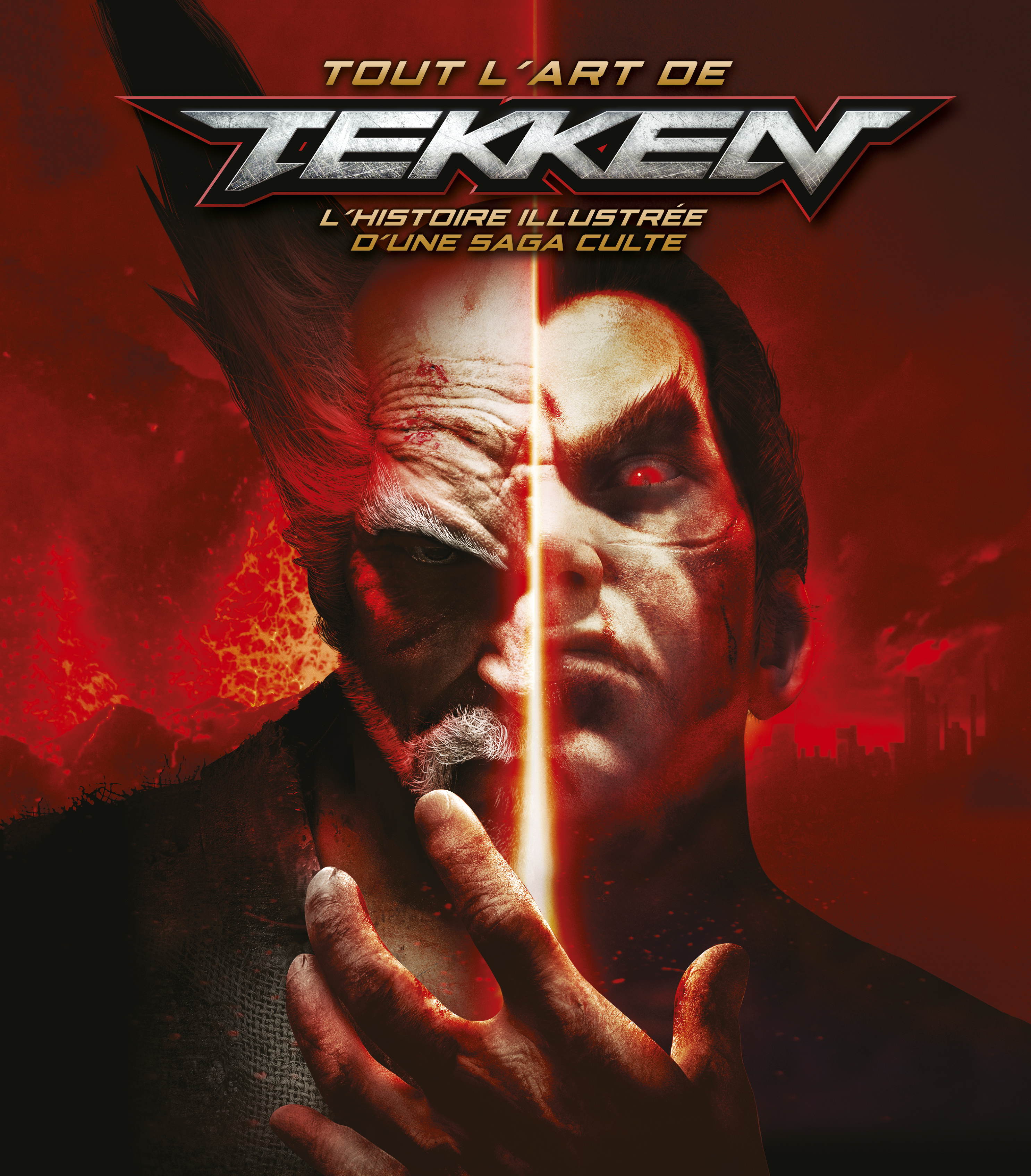 Tout l'art de Tekken, l'histoire illustrée d'une saga culte - couv