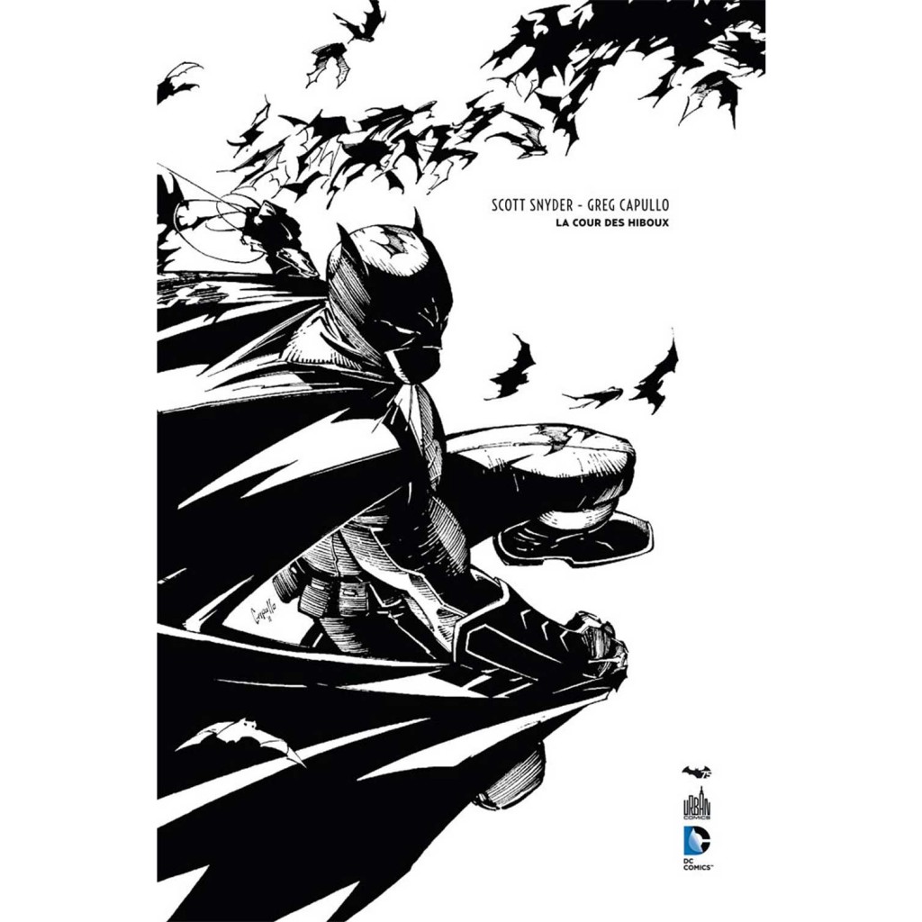 BATMAN LA COUR DES HIBOUX N&B 75 ANS BATMAN LA