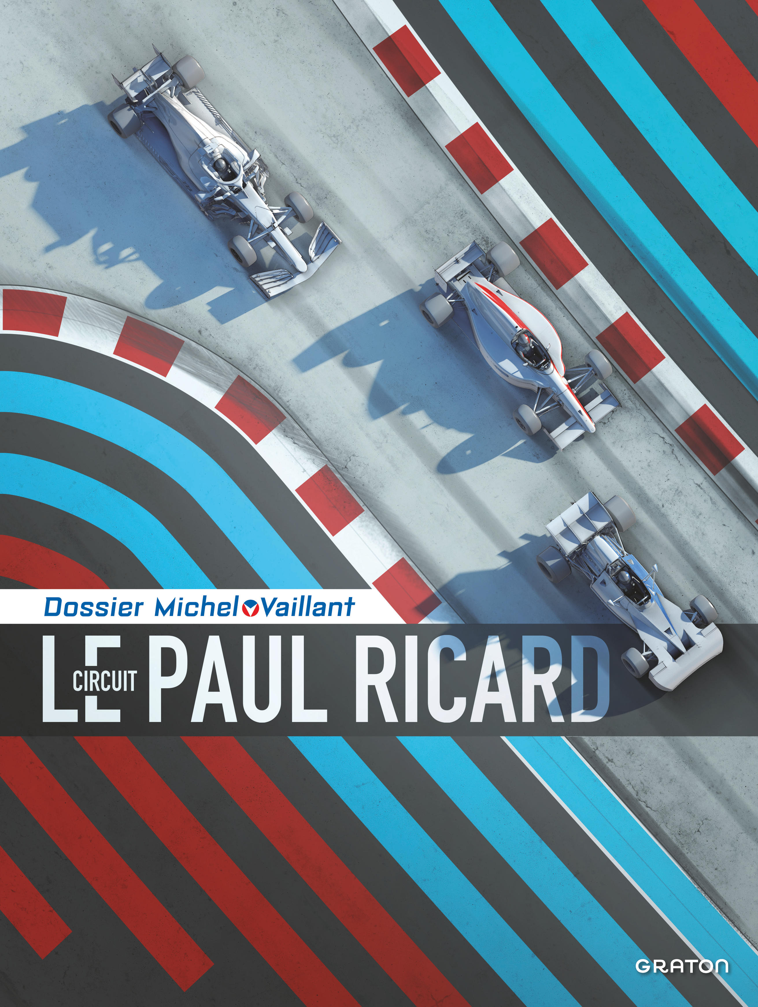 Michel Vaillant - Dossiers – Tome 15 – Le circuit Paul Ricard - couv