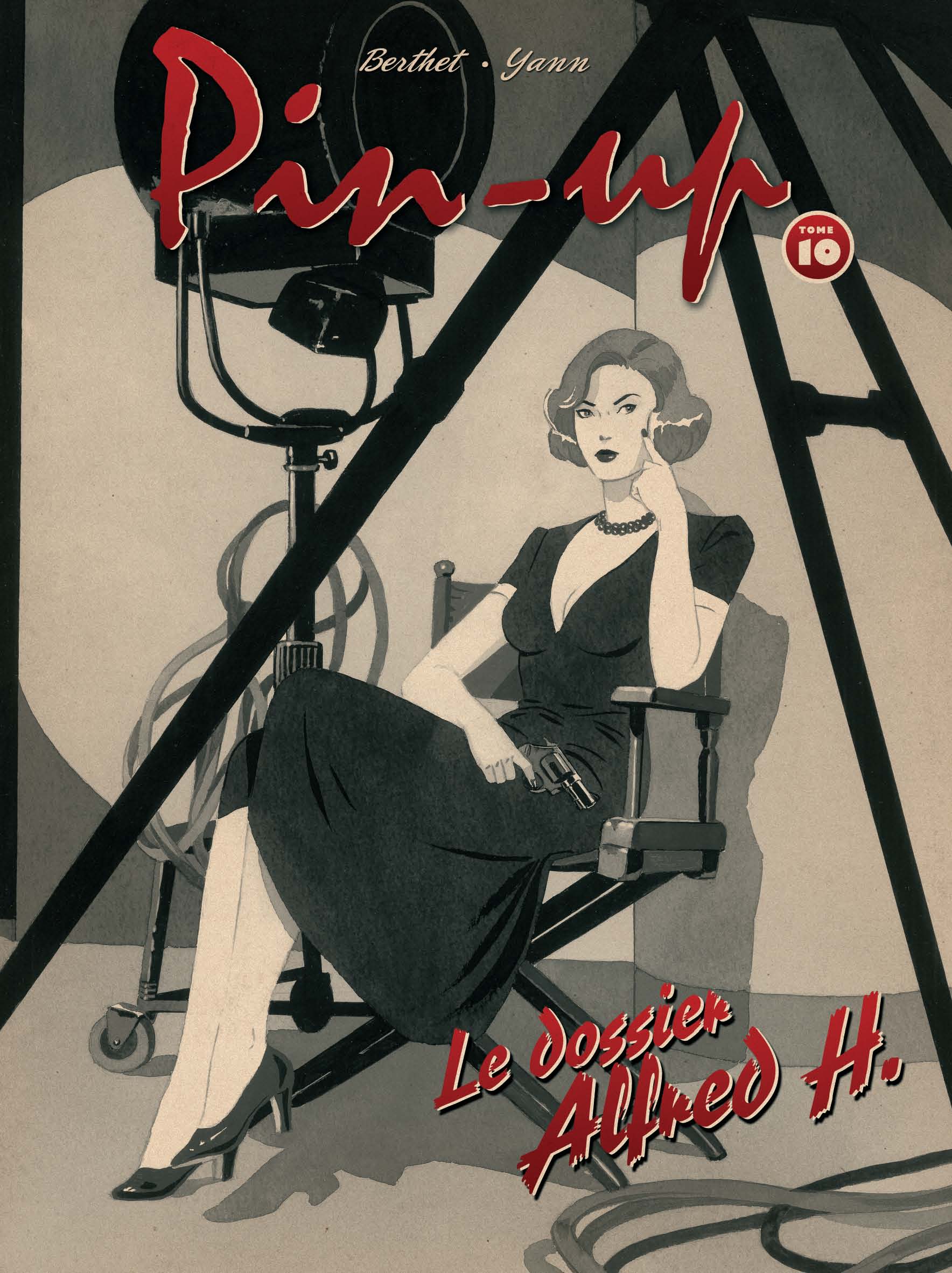 Pinup Tome 10, Le dossier Alfred H. N/B BD Éditions Dargaud