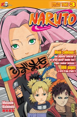 Naruto version collector tome 3 Naruto version collector tome 3