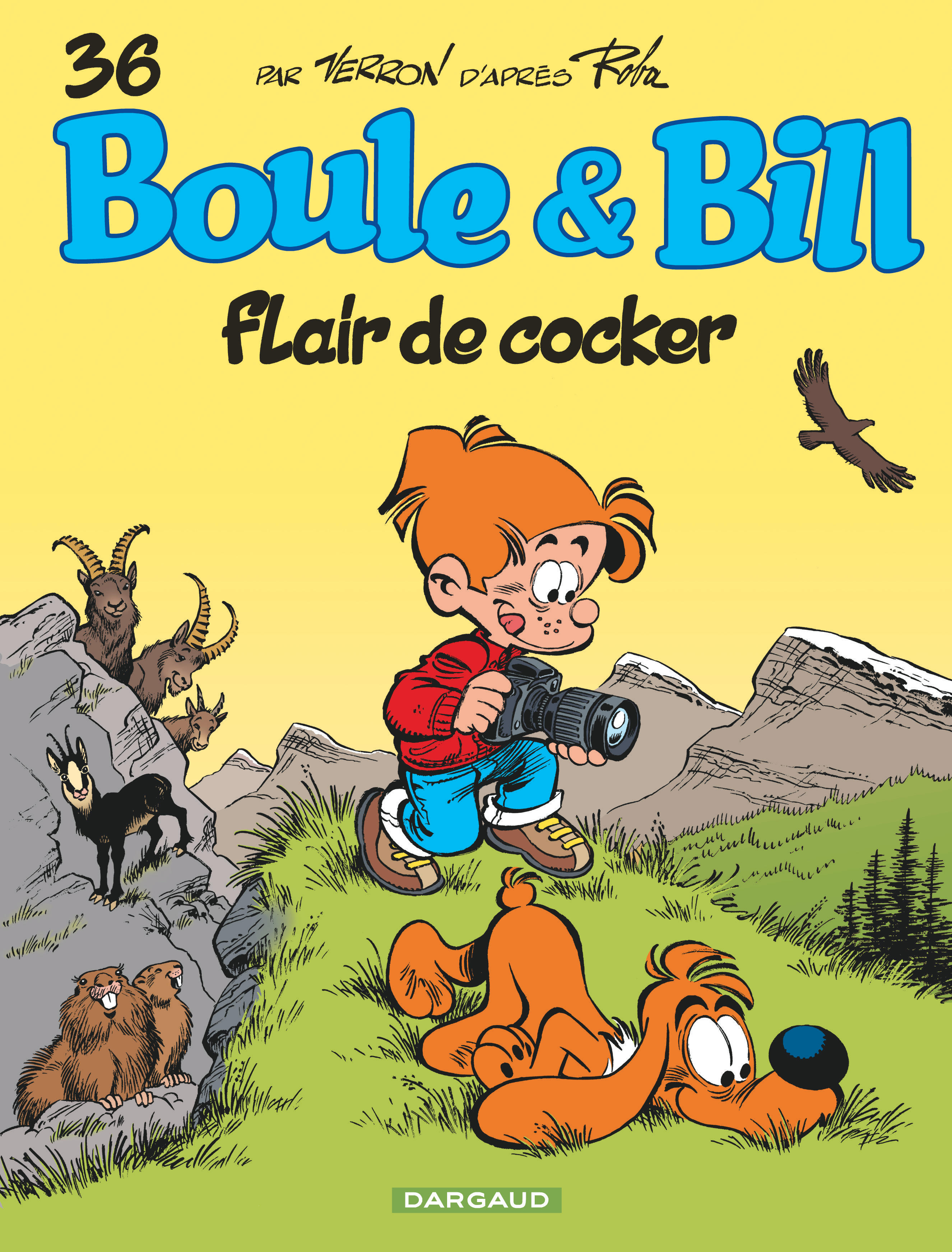 Boule & Bill – Tome 36 – Flair de cocker - couv