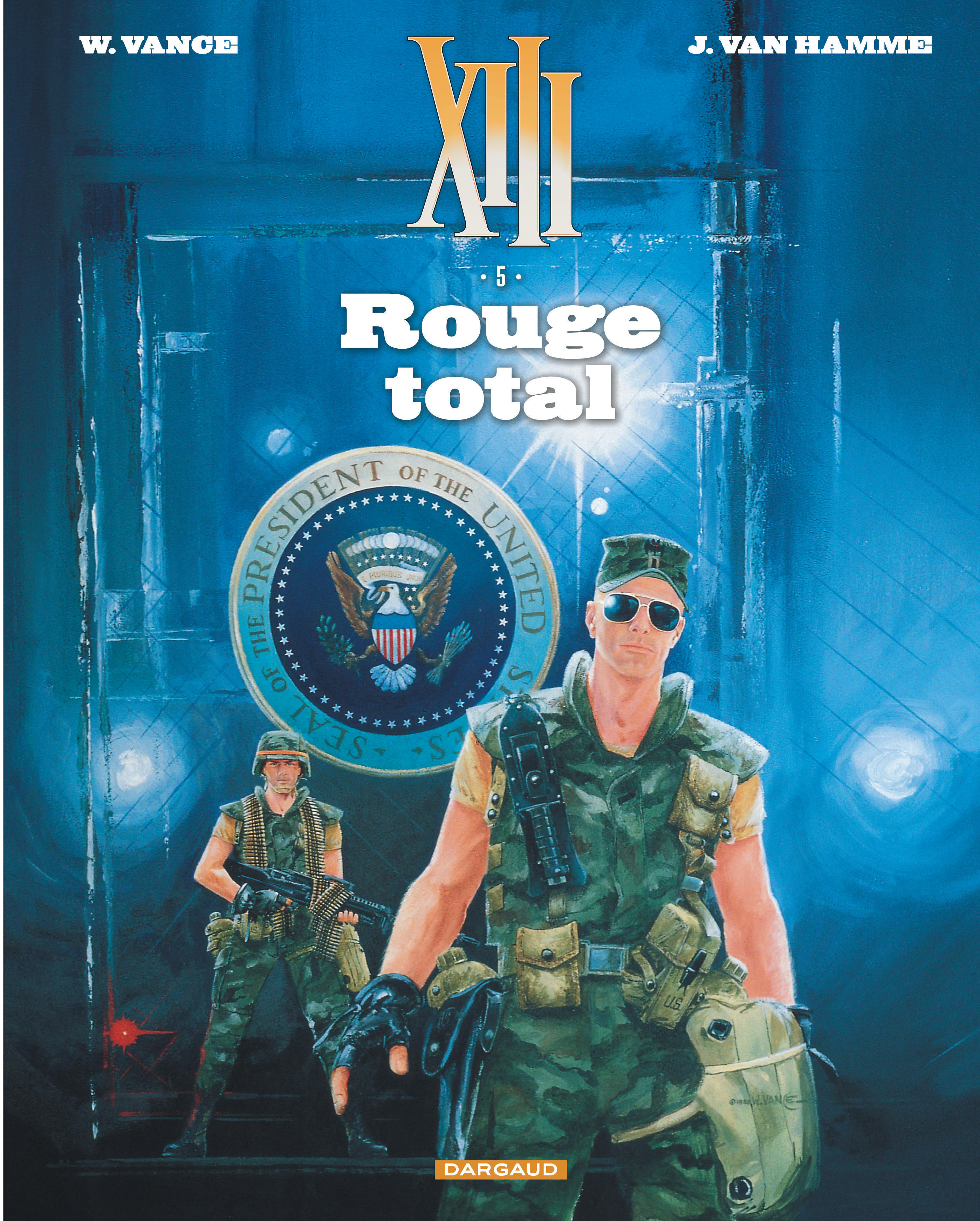 XIII – Tome 5 – Rouge total - couv