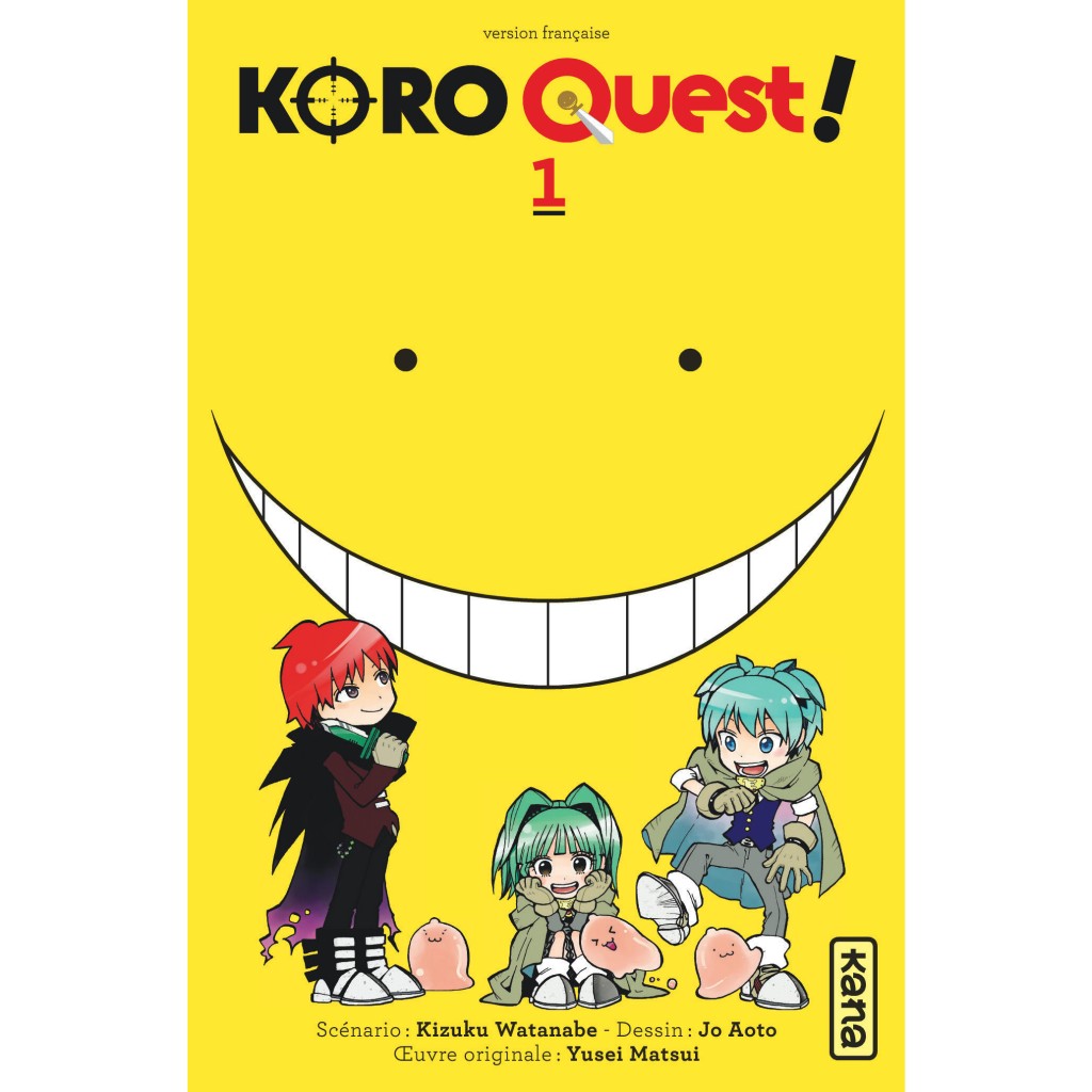 Koro Quest! – Tome 1: Livres Manga par Frédéric Malet, Yusei Matsui, Jo  Aoto, Kizuku Watanabe chez Kana