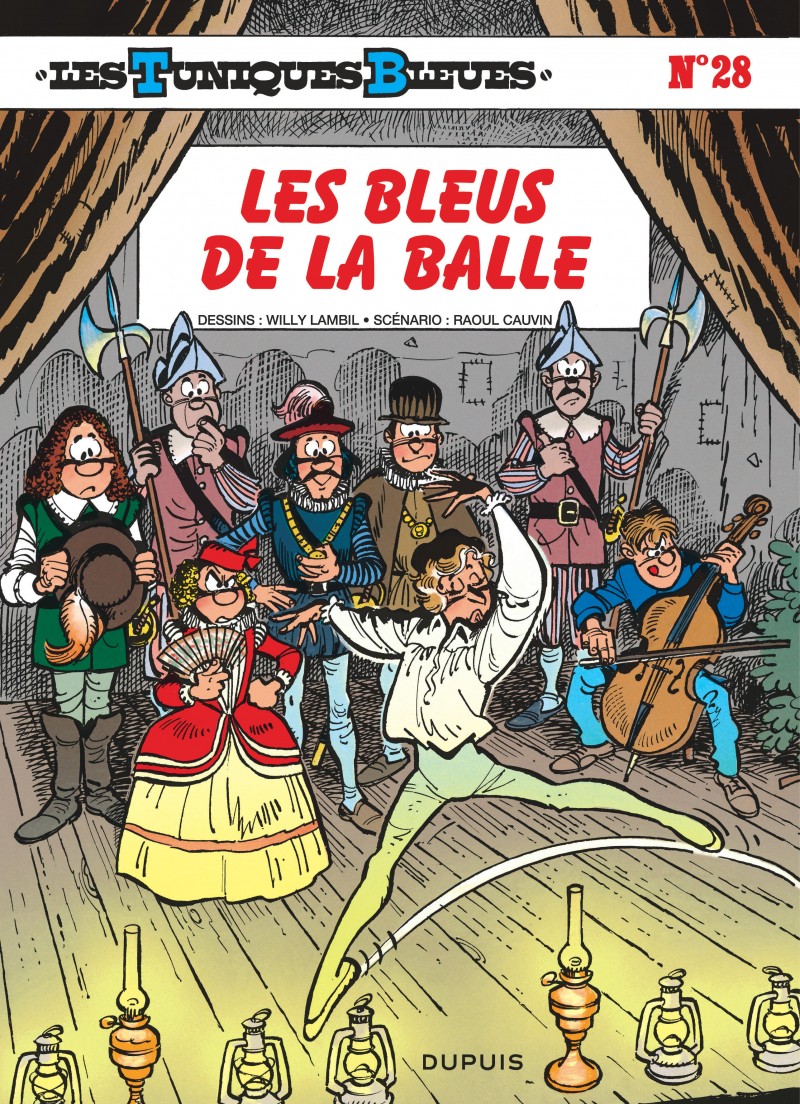 Les Bleus de la balle, tome 28 from the comic book serie The Bluecoats