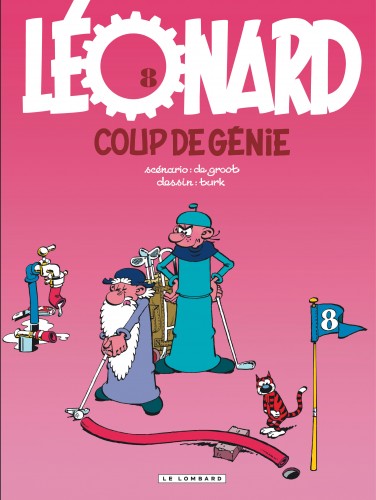 Léonard – Tome 8 – Coup de génie - couv