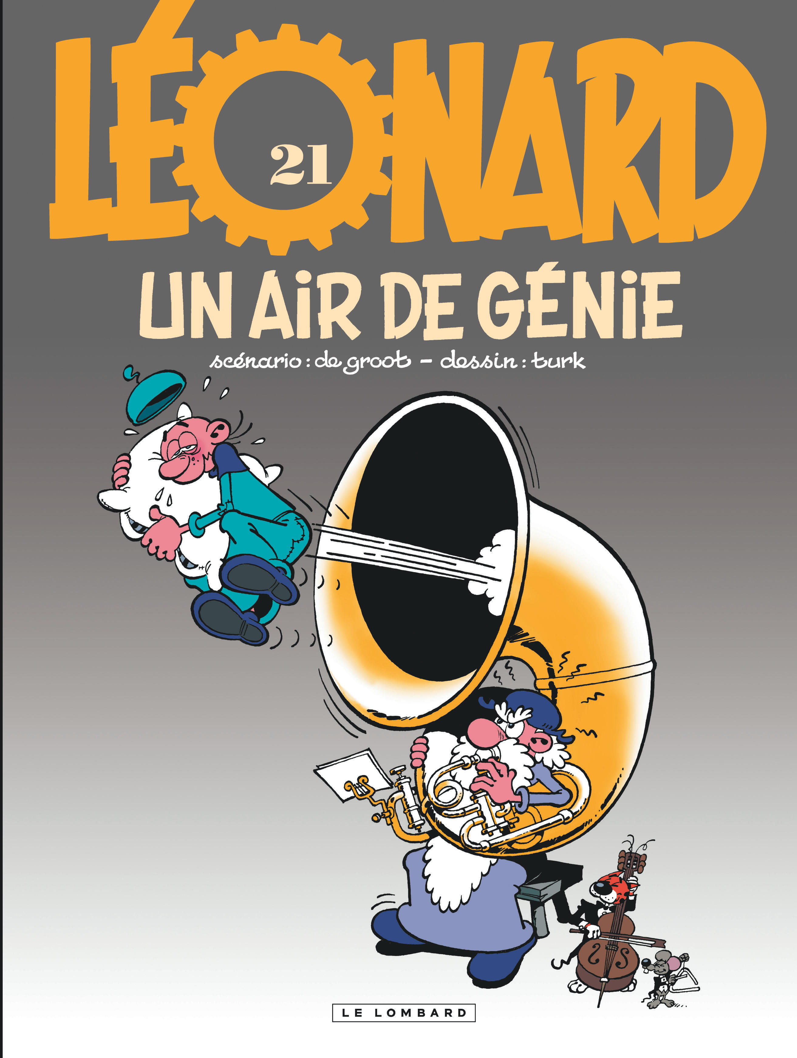 Léonard – Tome 21 – Un Air de génie - couv