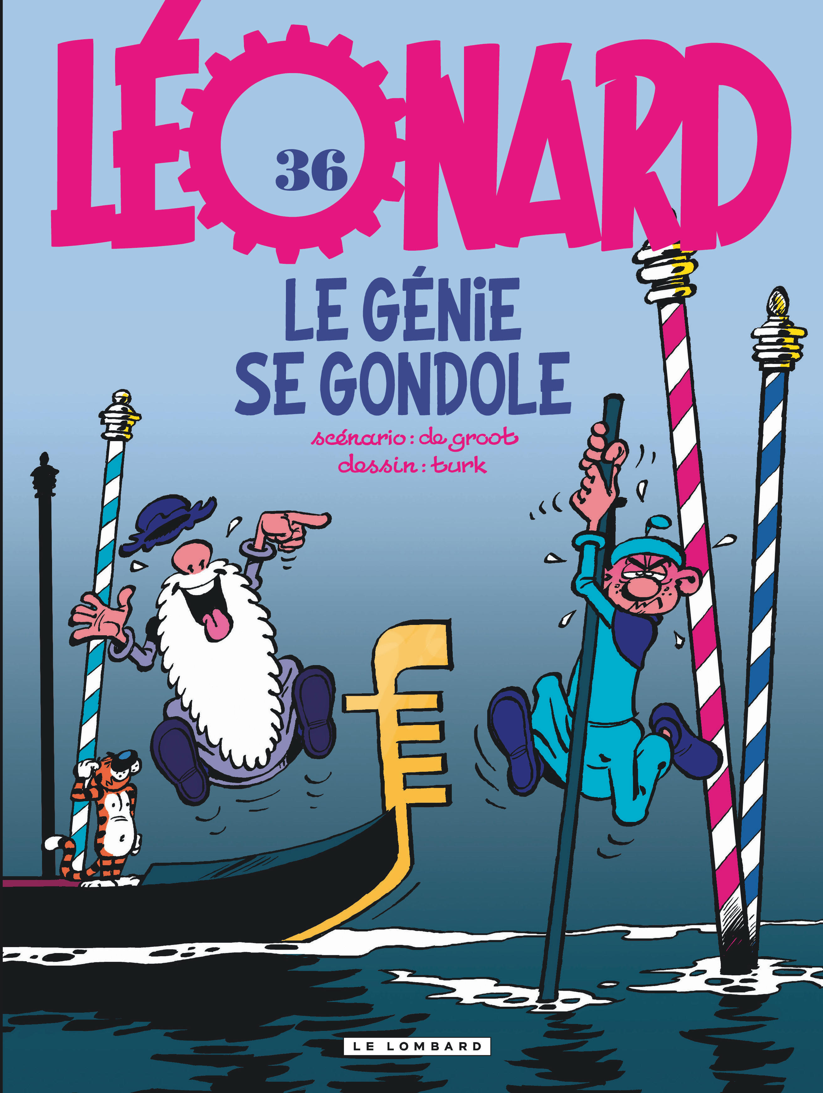 Léonard – Tome 36 – Le Génie se gondole - couv