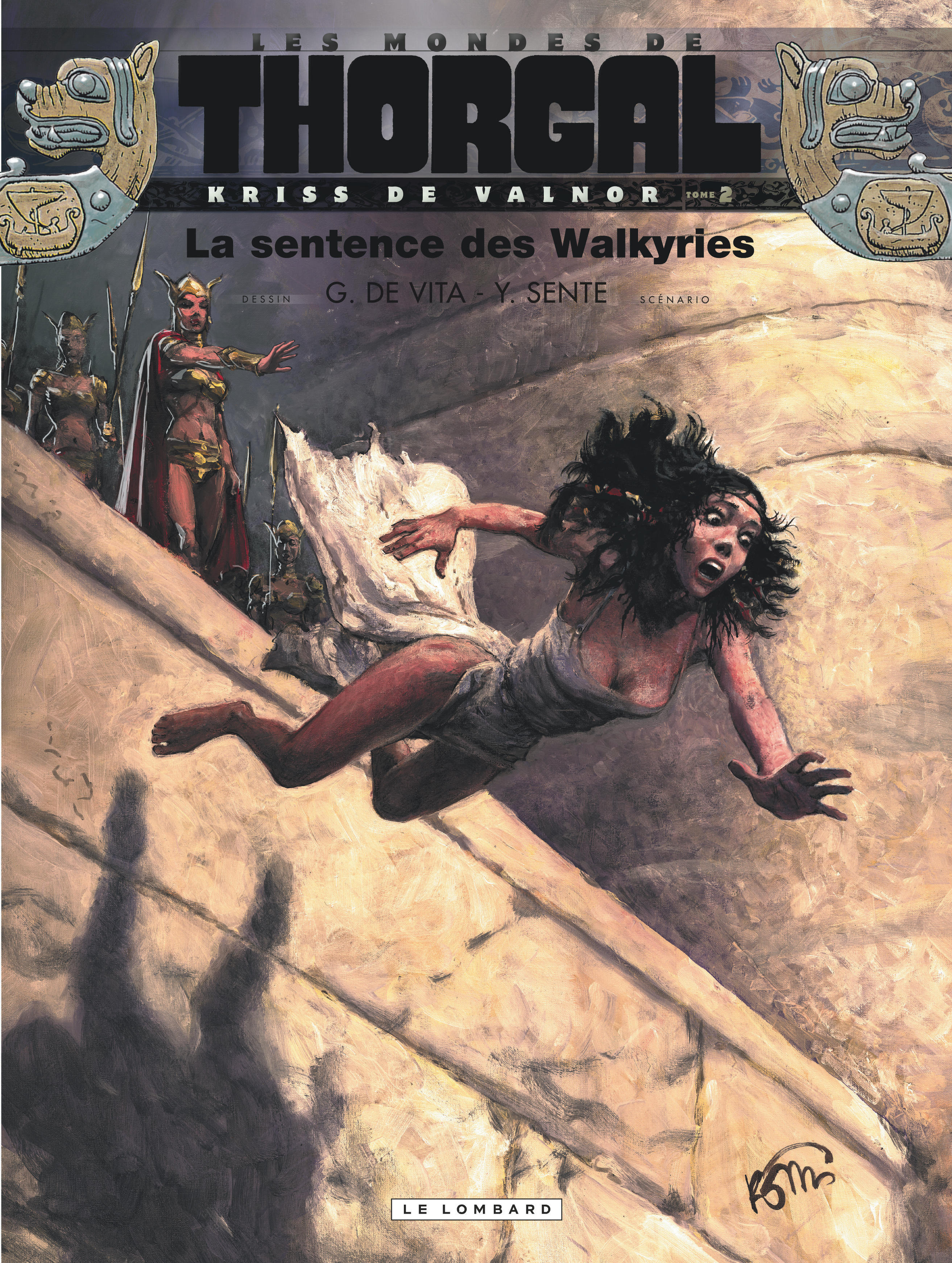 Kriss de Valnor – Tome 2 – La Sentence des Walkyries - couv