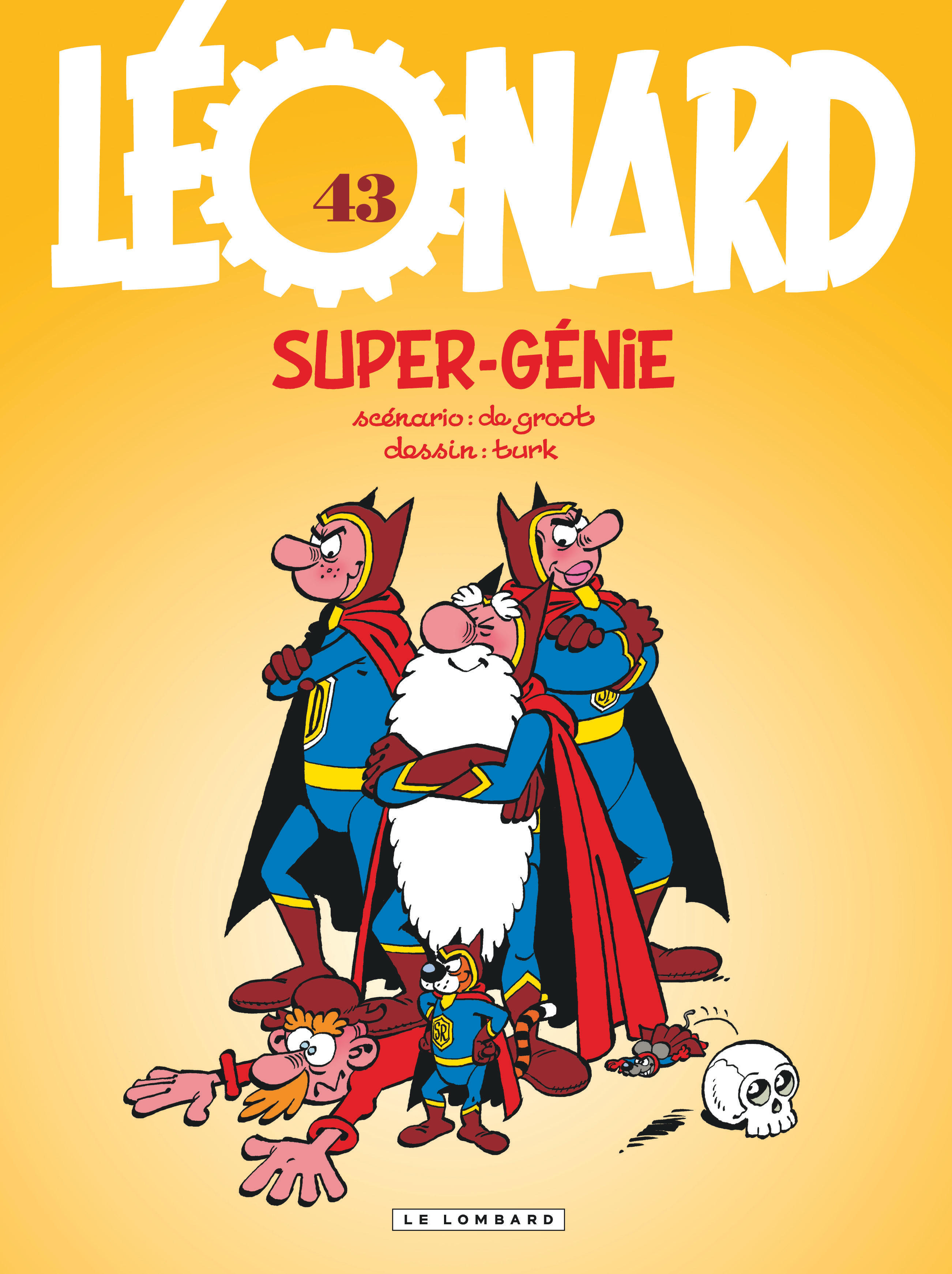 Léonard – Tome 43 – Super-génie - couv