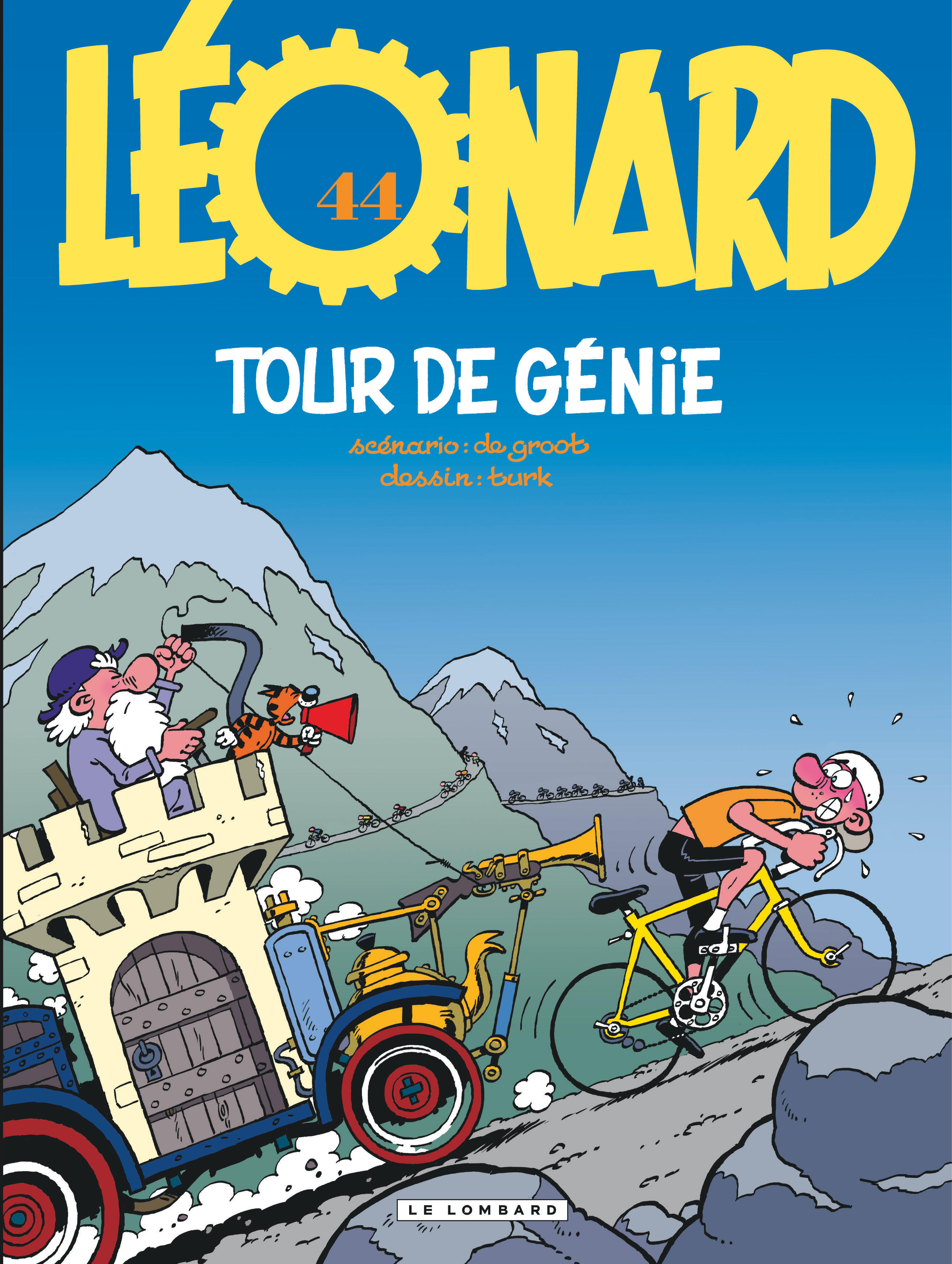 Léonard – Tome 44 – Tour de génie - couv