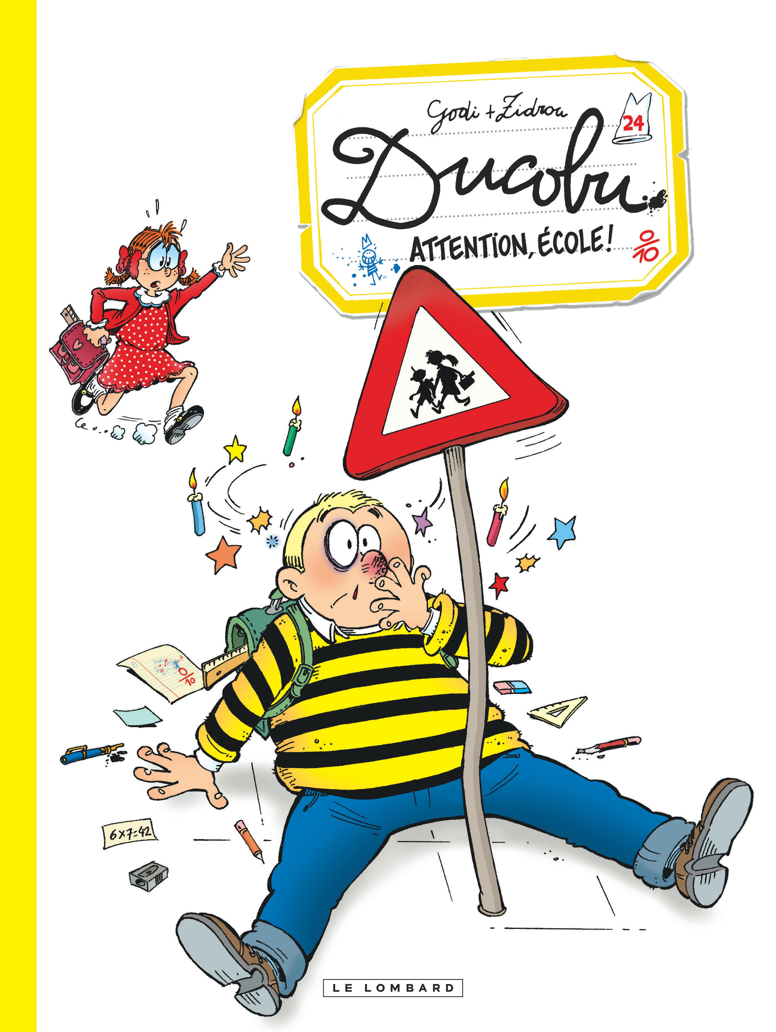 Ducobu – Tome 24 – Attention, école! - couv