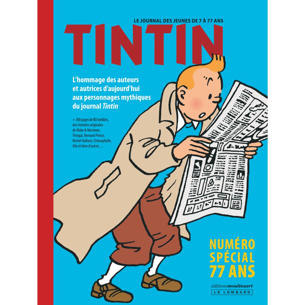 Le journal de Tintin sort un numéro collector pour ses 77 ans - France Bleu