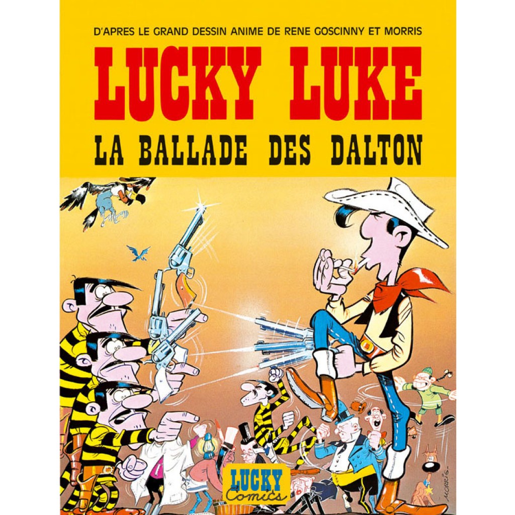 La Ballade Des Dalton Livres BD Par Morris Goscinny Chez Lucky Comics