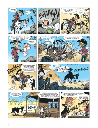 Les aventures de Kid Lucky d'après Morris