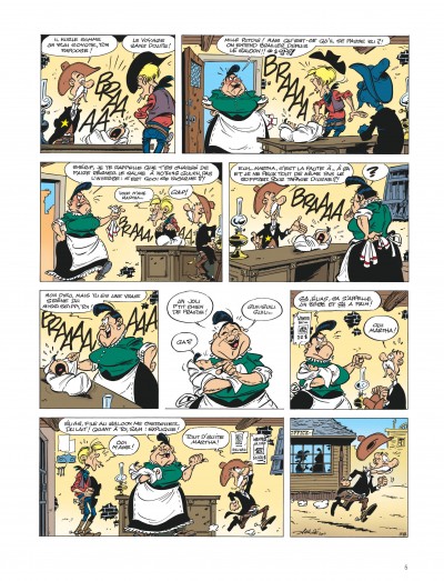 Les aventures de Kid Lucky d'après Morris