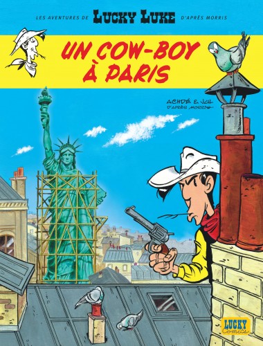 Les Aventures de Lucky Luke d'après Morris – Tome 8 – Un cow-boy à Paris - couv