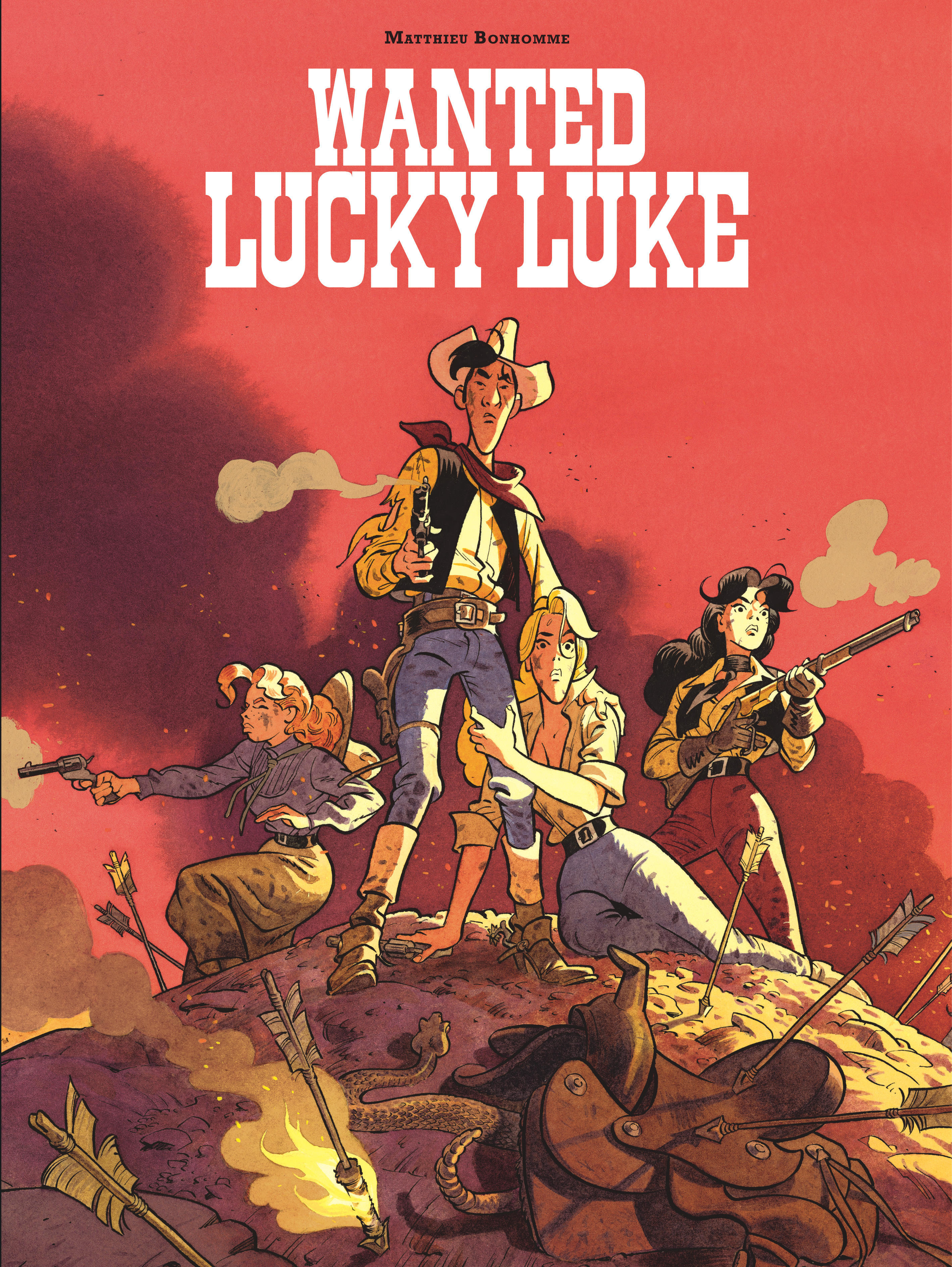 Wanted, Lucky Luke ! - couv