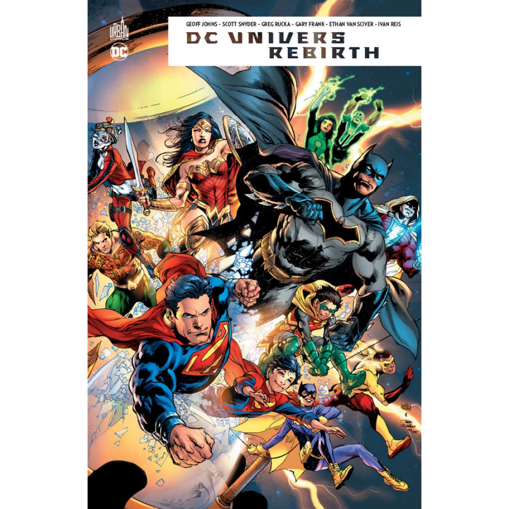 DC Univers Rebirth, comics chez Urban Comics de Johns, Collectif