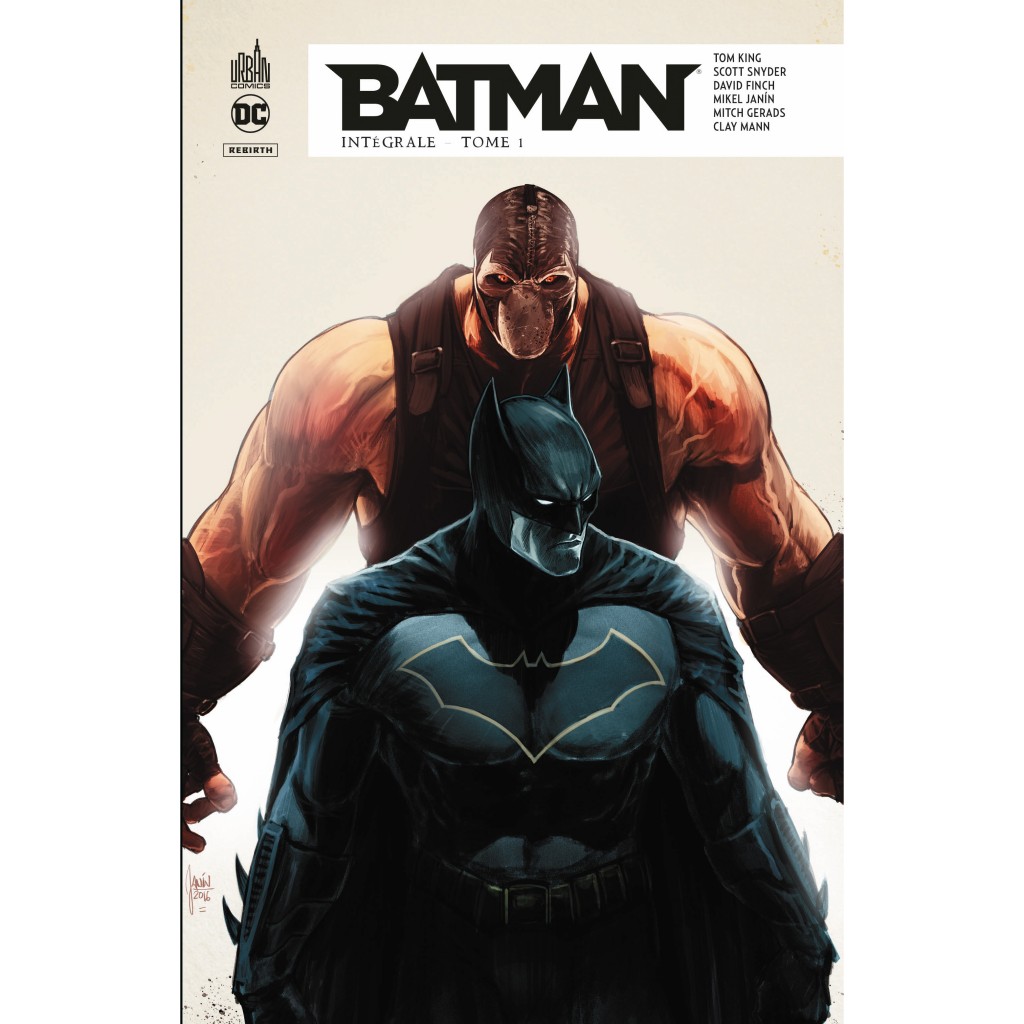 Batman Rebirth Intégrale Tome 1 Livres Comics par Tom KING David