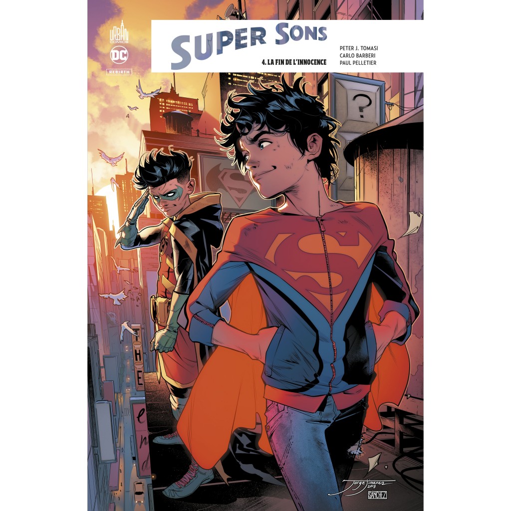 Super Sons Tome 4 Livres Comics Par Peter Tomasi Thomas Davier