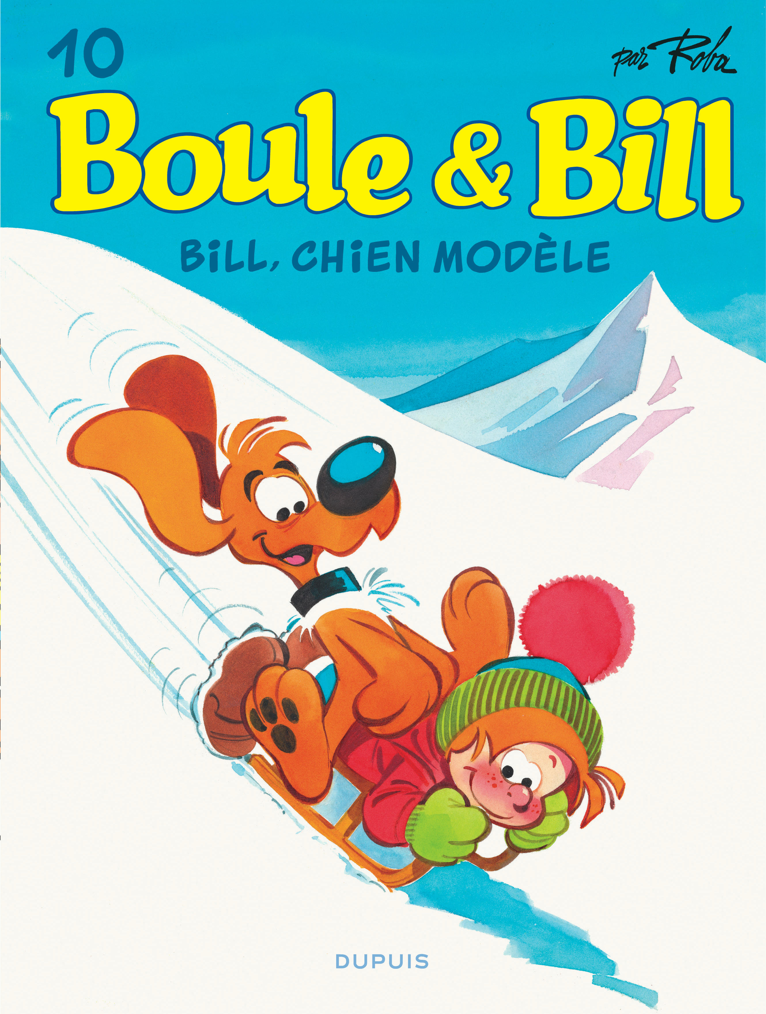 Boule et Bill – Tome 10 – Bill, chien modèle - couv
