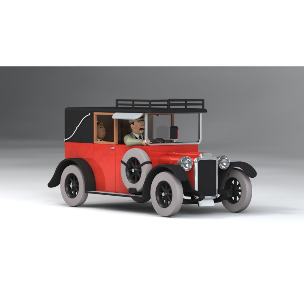 Tintin - Ensemble de 2 Voitures 1/24 – Le taxi pour