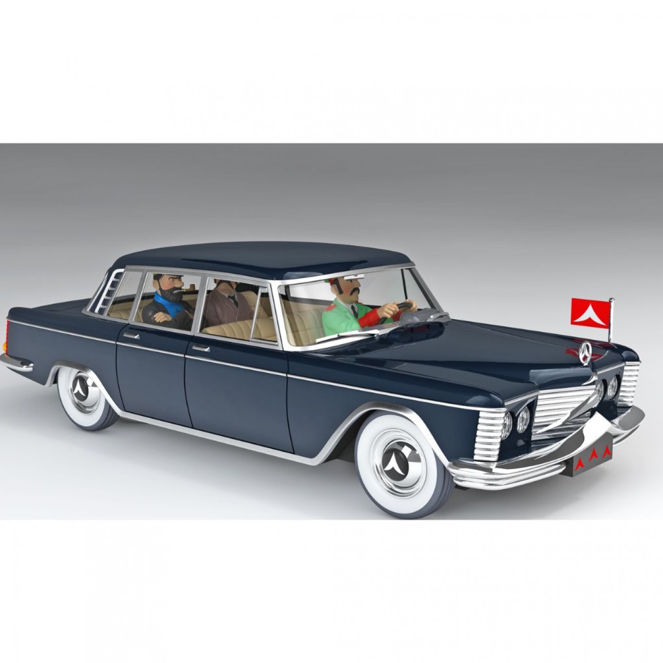 Les véhicules de Tintin au 1/24, La Limousine officielle, Tintin