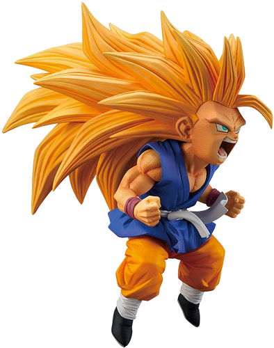 Figurine Son Goku Super Saiyan 3 - Dragon Ball: Figurines Manga chez  Banpresto
