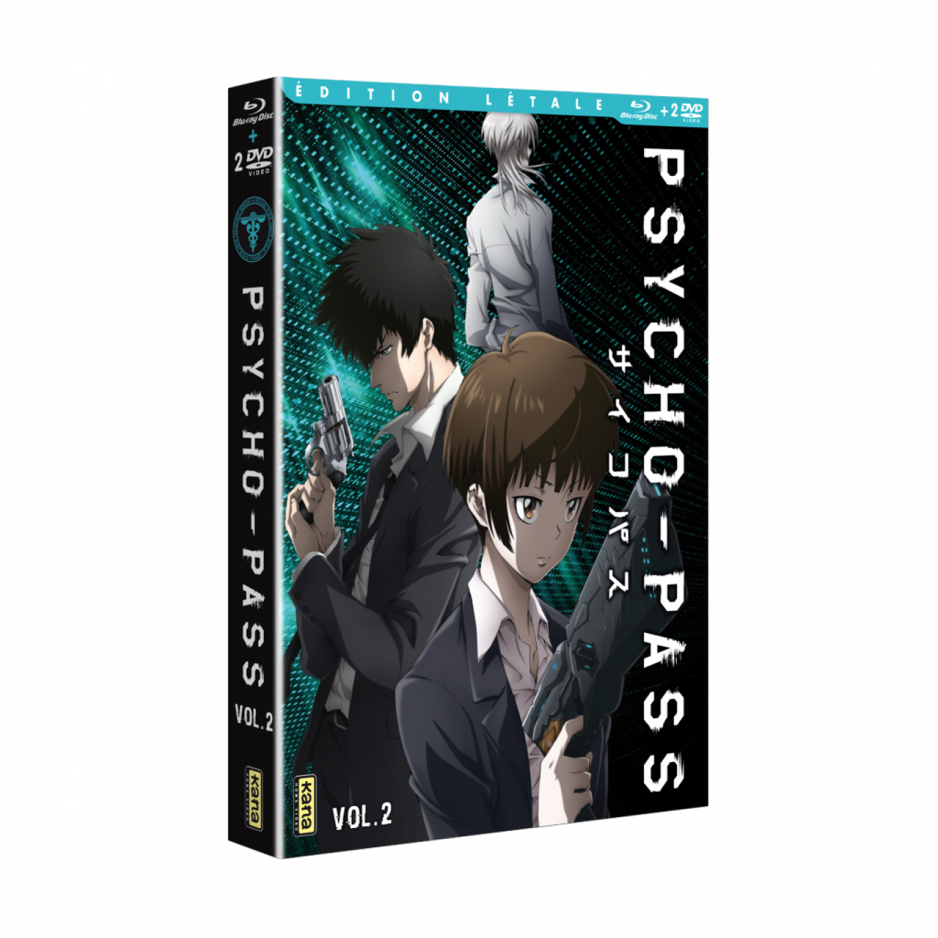 Psycho Pass : Digipack N°1 - 12 à 22 saison 1: Combo DVD et BluRay