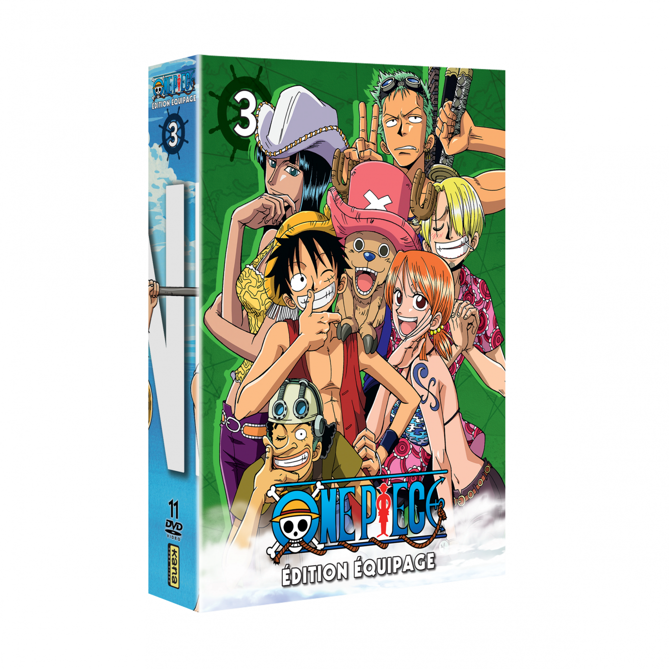One Piece - EDITION EQUIPAGE - PARTIE 3: Coffret DVD / BluRay