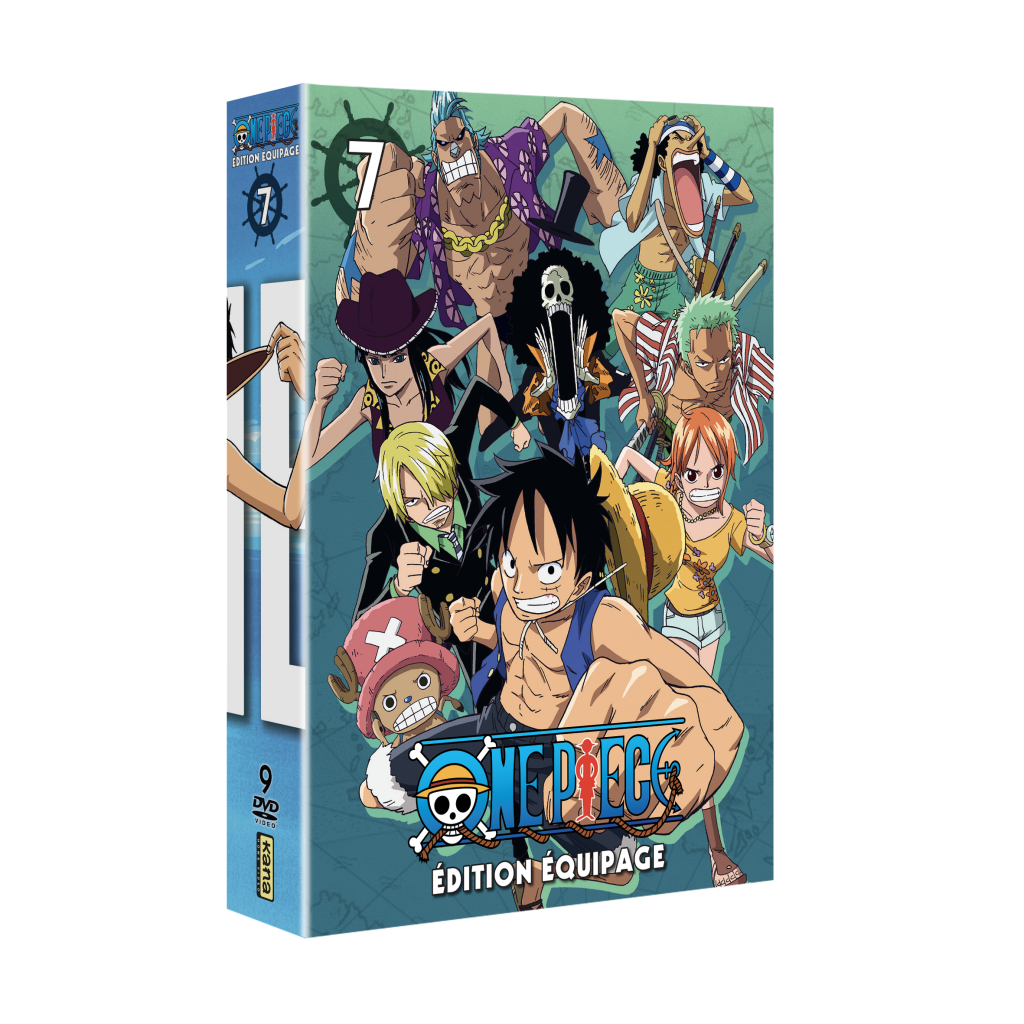 One Piece - EDITION EQUIPAGE - PARTIE 7: Coffret DVD / BluRay Manga chez  Kana Home Vidéo