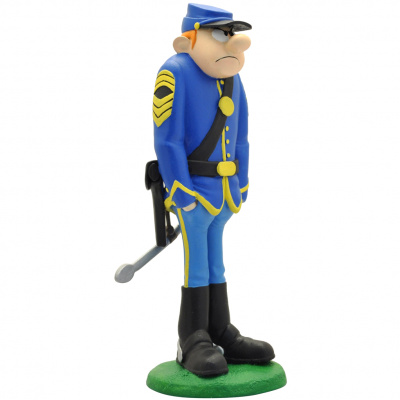 Figurine Sergent Chesterfield, Les tuniques bleues: Figurines BD chez  Collectoys