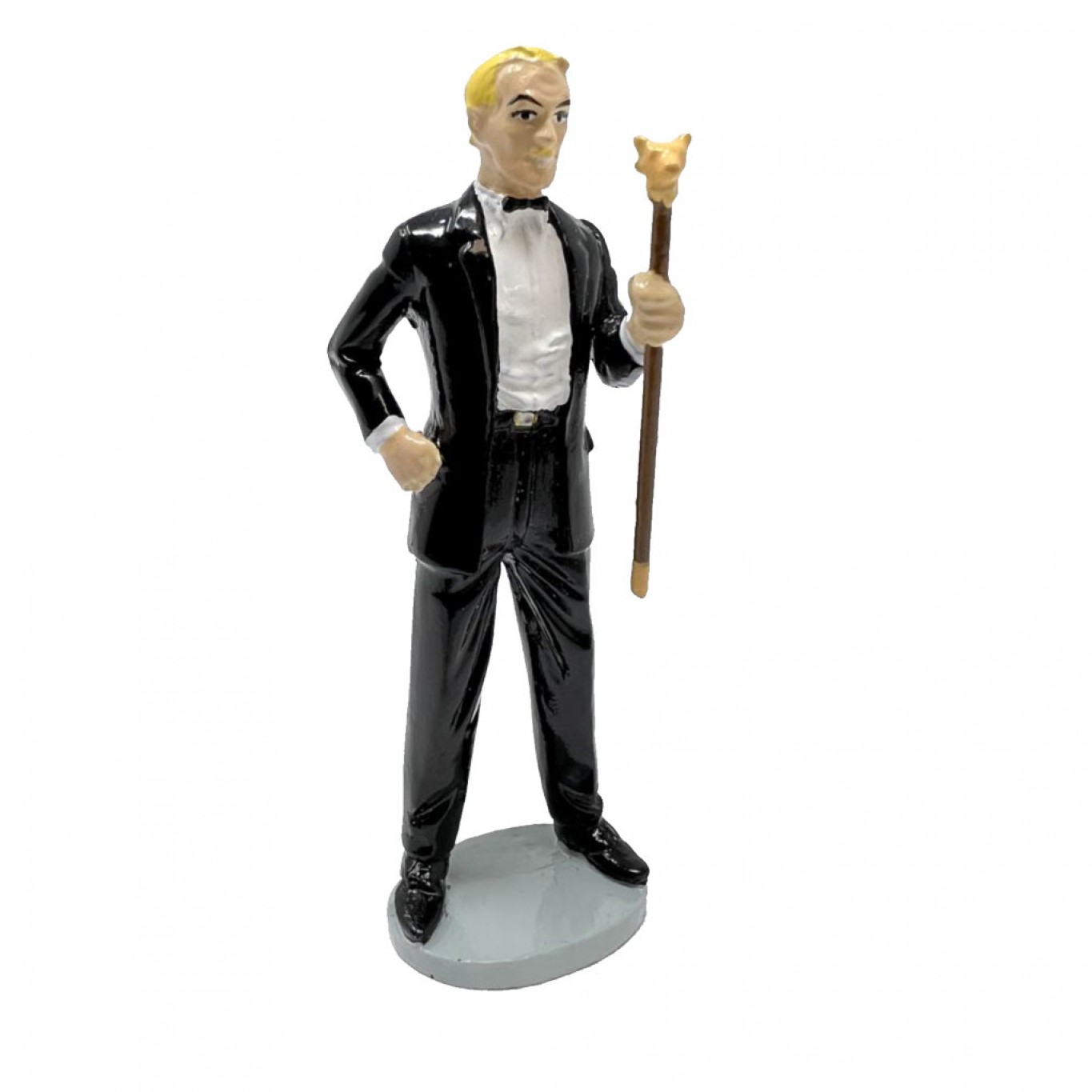 LOT 6 FIGURINES MÉTAL BLAKE & MORTIMER STUDIO JACOBS DARGAUD