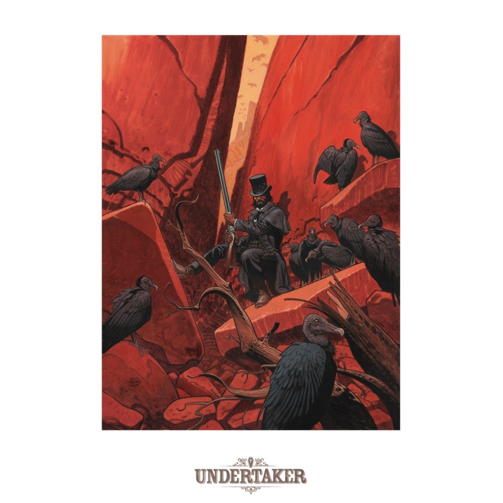 Affiche UNDERTAKER signée par Ralph Meyer: Affiches BD par Xavier ...