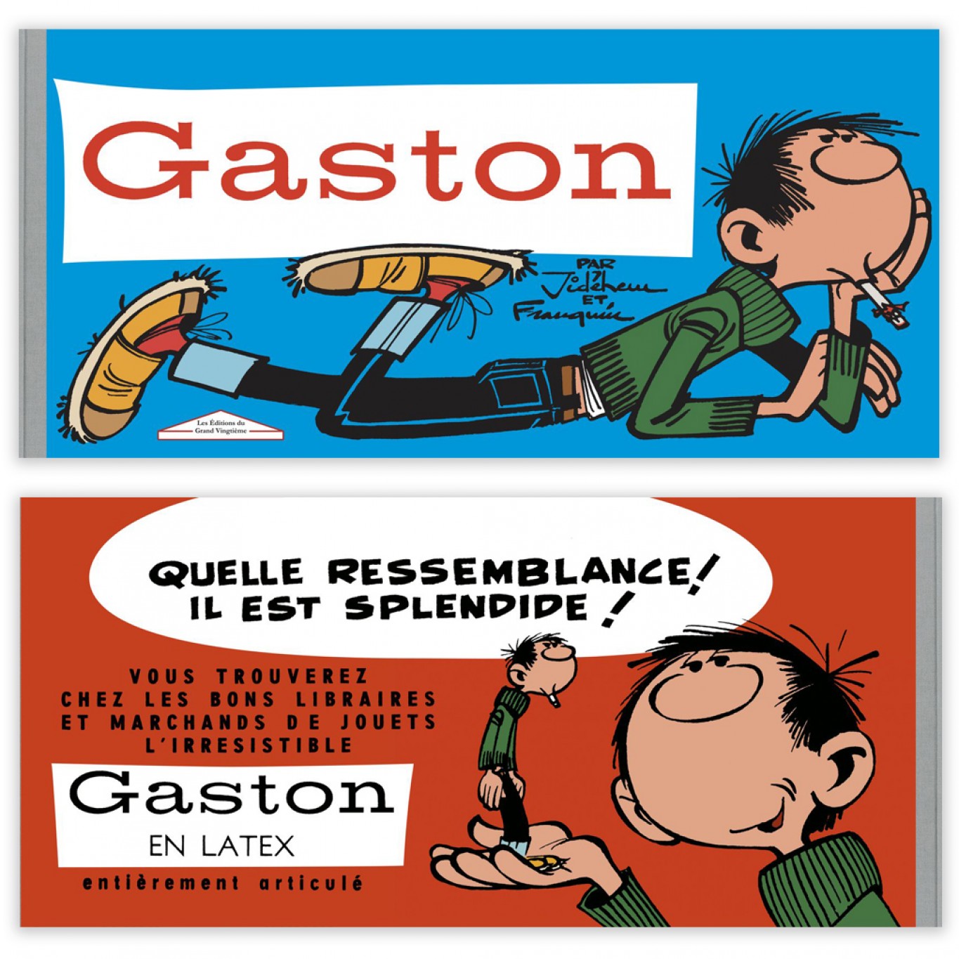 Sculpture Franquin & Pronéa – Grand Gaston Zéro – Édition Limitée à 141 Ex – Certificat