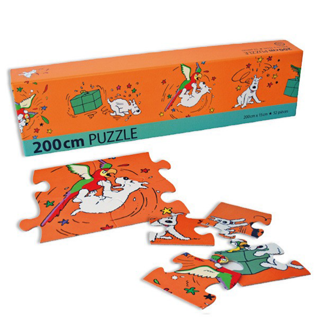 Puzzle Tintin Frise Milou: Puzzles BD chez Tintinimaginatio