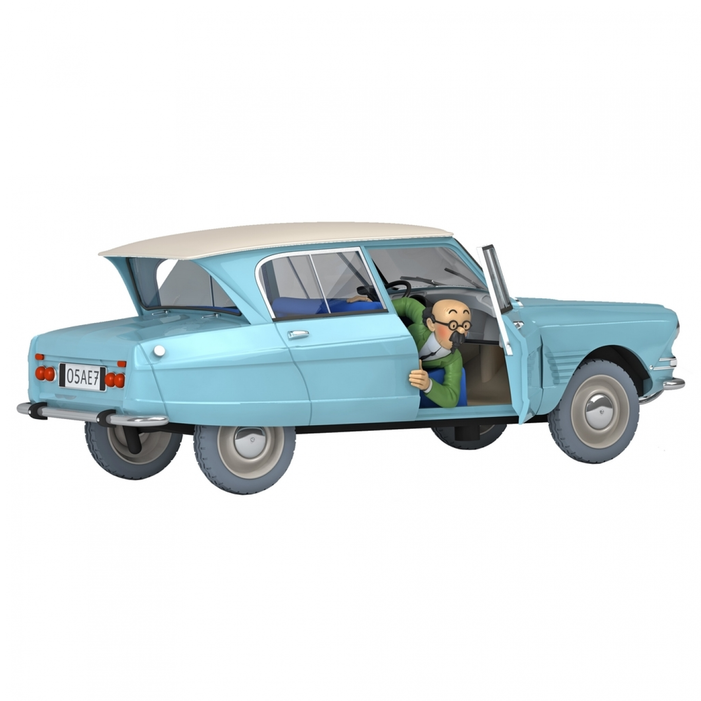 VOITURE TINTIN 1/43 Atlas Tintin Les Bijoux De La Castafiore (Neuve