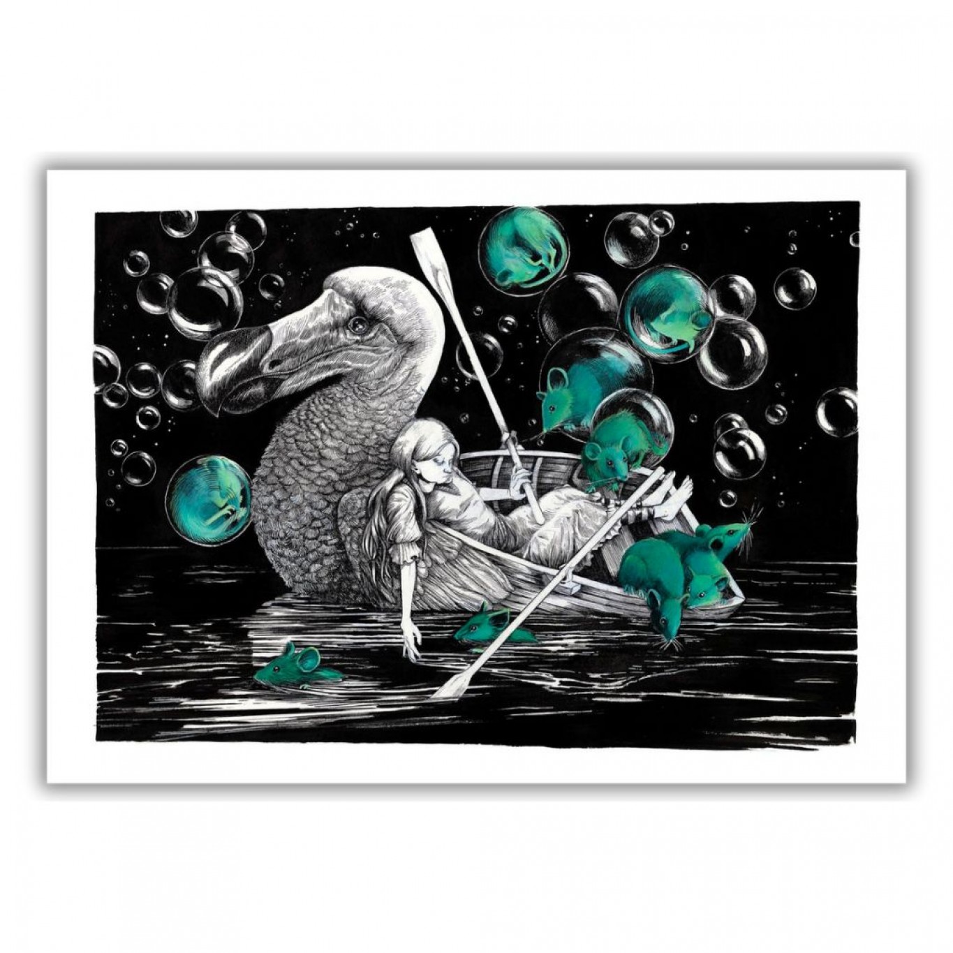 Digigraphie Daria Schmitt - Alice au Dodo: Tirages d