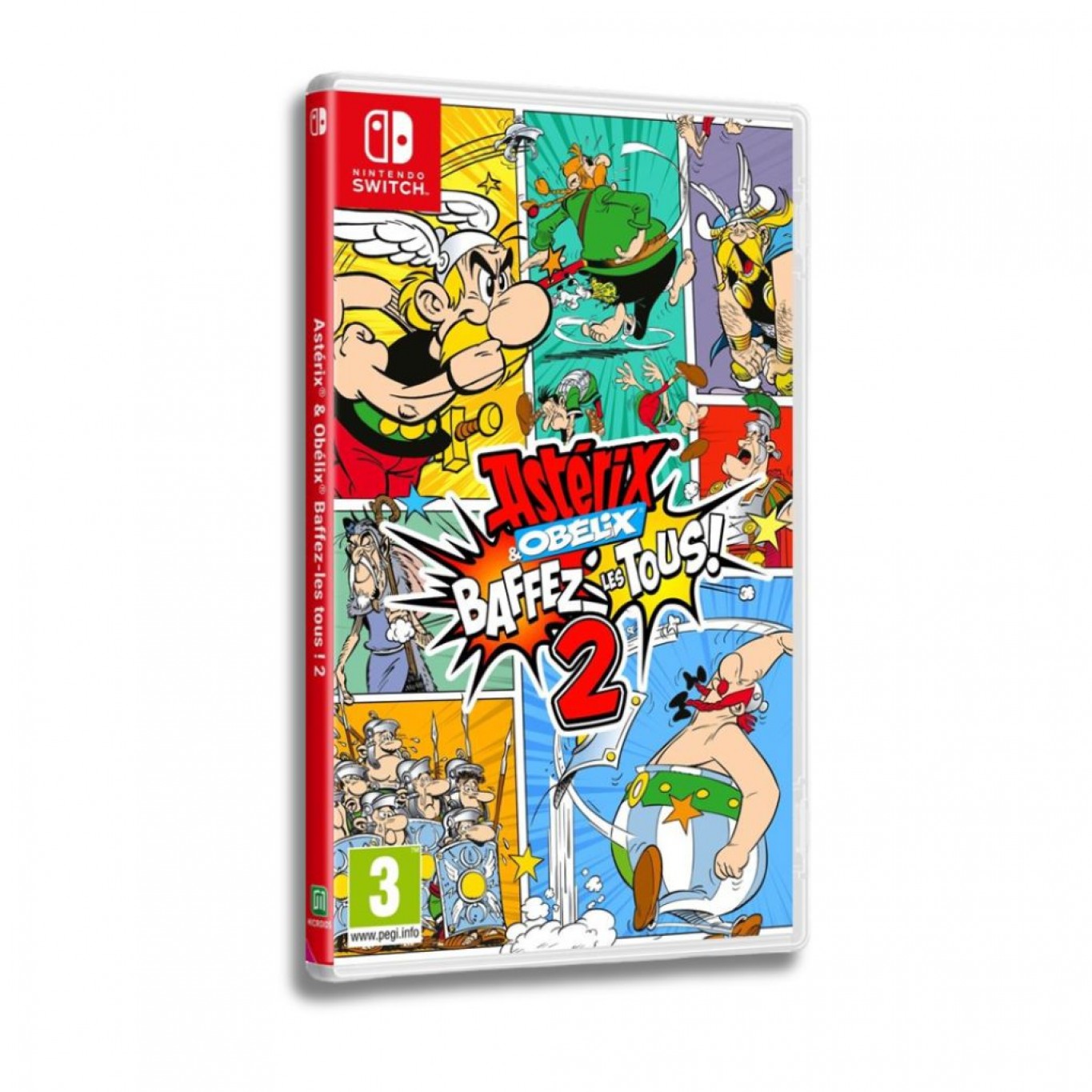 Jeu Switch Astérix & Obélix Baffez Les Tous ! Édition Limitée PAL FR - Complet Comme Neuf