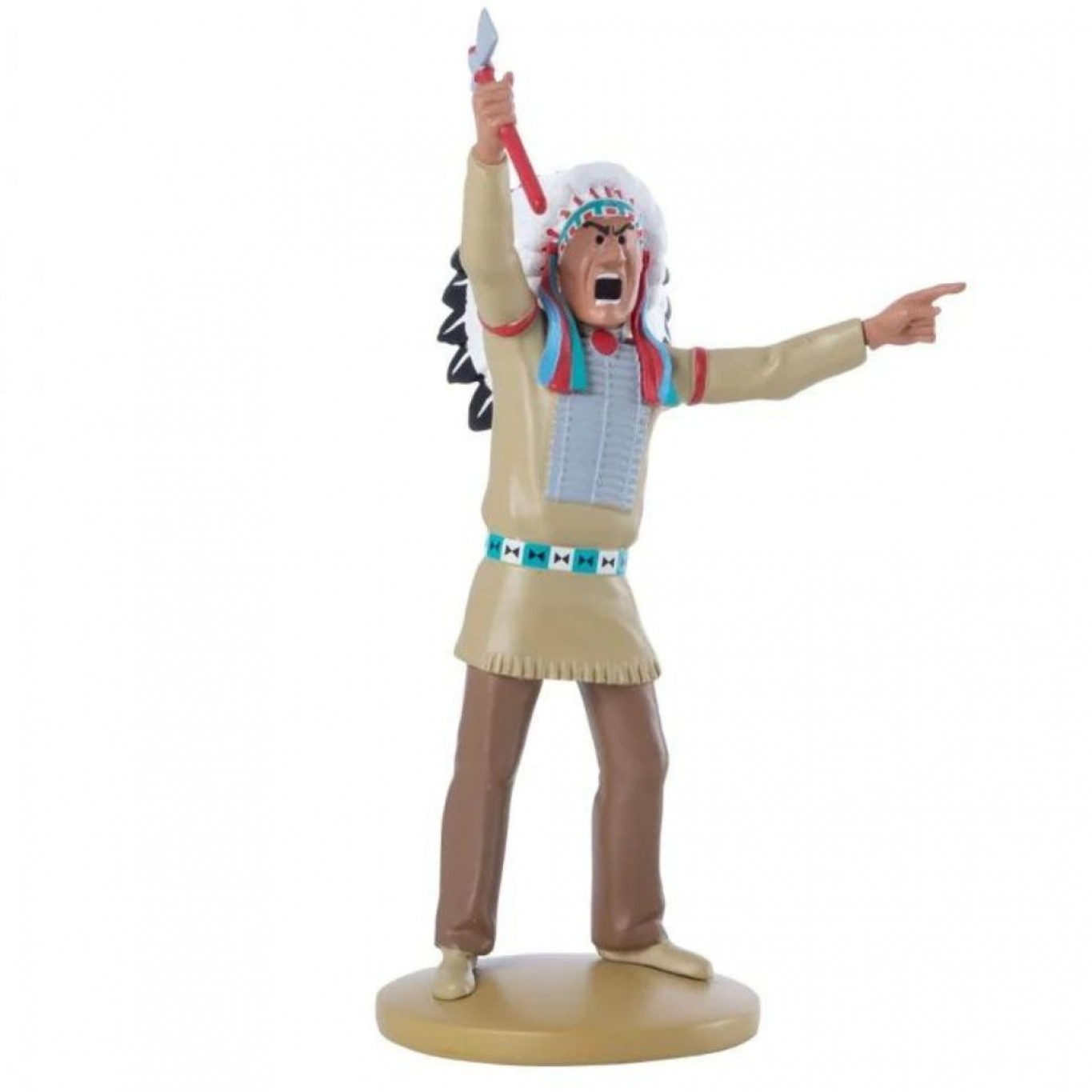 Figurine Pub Ancienne Café « Grand Sachem » – Collection Vintage, Bon état