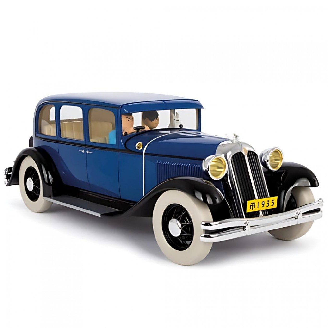 Véhicule de Collection Tintin au 1/12 - La Chrysler de Nanking